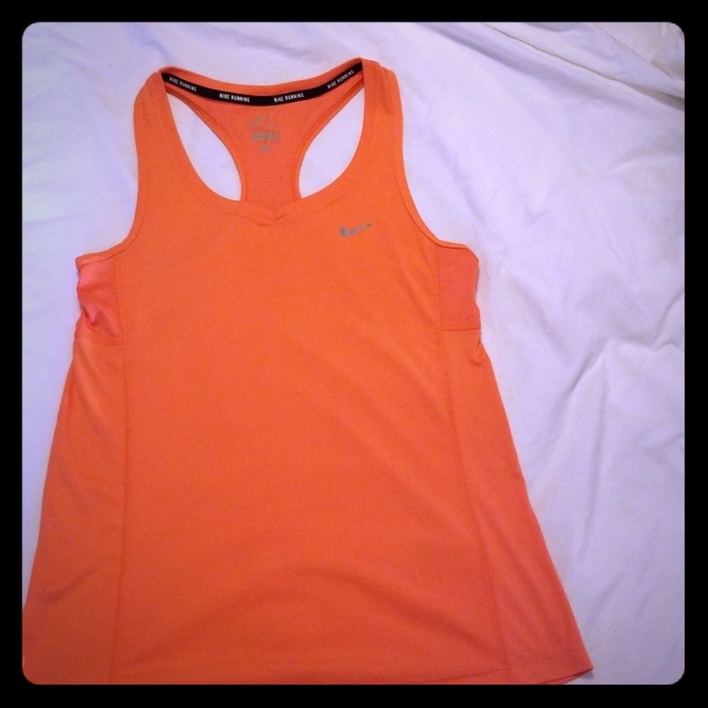 Nike dri fit razor back workout shirt size s